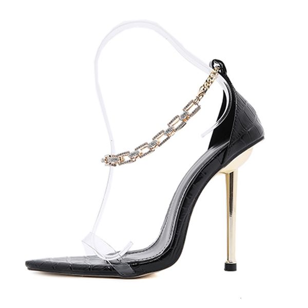 2021 new you'll see sandals women's toe crystal chain party ladies fashionable shoes dbqx q2f9, Black
2021 new you'll see sandals women's toe crystal chain party ladies fashionable shoes dbqx q2f9, Black