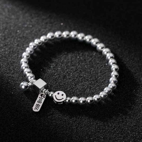 eloge s925 silver female korean version lovely bracelet braceletbracelet braceletlight bead expression smiling face hangtag text square hand, Golden;silver
eloge s925 silver female korean version lovely bracelet braceletbracelet braceletlight bead expression smiling face hangtag text square hand, Golden;silver