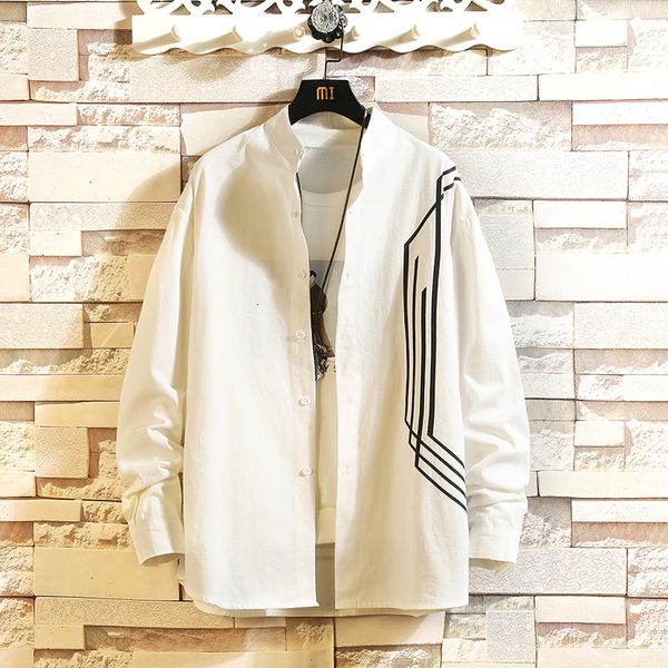 2021 brand spring autumn black hip hop streetwear patchwork long sleeves new collar korea style shirt for men's clothing 9orv, White;black
2021 brand spring autumn black hip hop streetwear patchwork long sleeves new collar korea style shirt for men's clothing 9orv, White;black