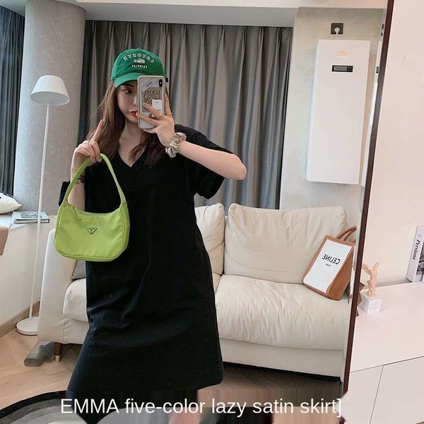 emma five color home lazy t- summer dress new korean women's casual home skirt solid color 2020 women's dress nuq2a, White
emma five color home lazy t- summer dress new korean women's casual home skirt solid color 2020 women's dress nuq2a, White