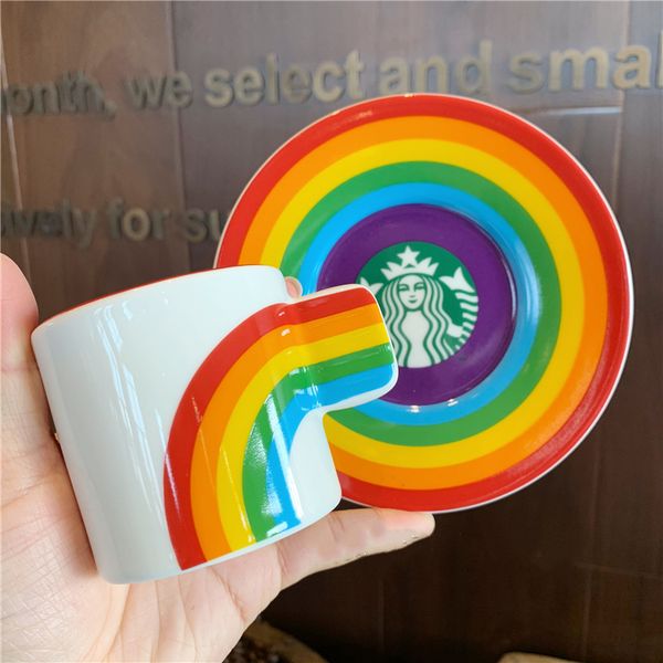 new starbucks cup new year spring valentine's day rainbow flower ceramic mug coffee cup 3oz
new starbucks cup new year spring valentine's day rainbow flower ceramic mug coffee cup 3oz