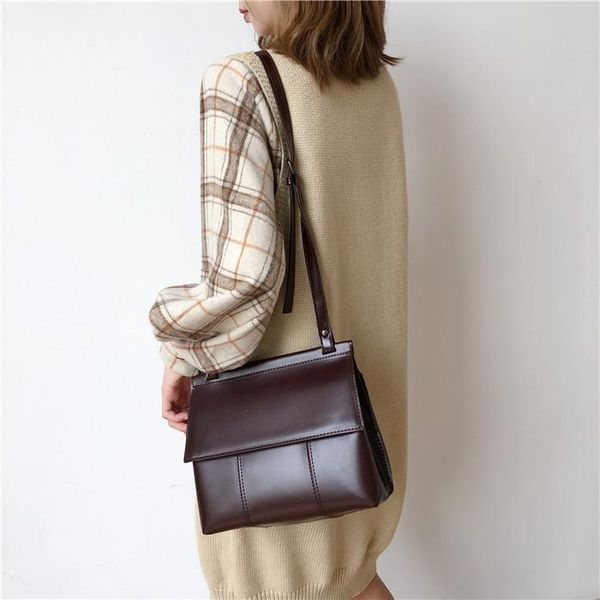 vintage women shoulder bag quality pu leather female crossbody bags 2021 new brand design lady handbag bolsa feminina brown
vintage women shoulder bag quality pu leather female crossbody bags 2021 new brand design lady handbag bolsa feminina brown