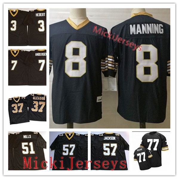 mens ncaa vintage #37 steve gleason football jersey stitched 8 archie manning bobby hebert morten andersen sam mills rickey jackson jersey, Black
mens ncaa vintage #37 steve gleason football jersey stitched 8 archie manning bobby hebert morten andersen sam mills rickey jackson jersey, Black