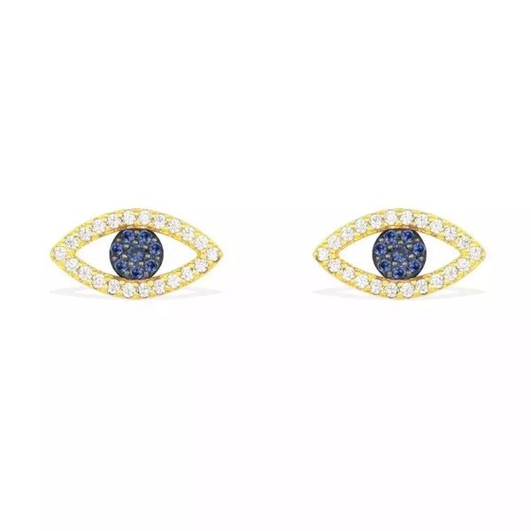 2021 new fashion original 1: 1, stunning zircon gold and silver lucky eye studs for women's luxury jewelry gifts 857, Golden;silver
2021 new fashion original 1: 1, stunning zircon gold and silver lucky eye studs for women's luxury jewelry gifts 857, Golden;silver