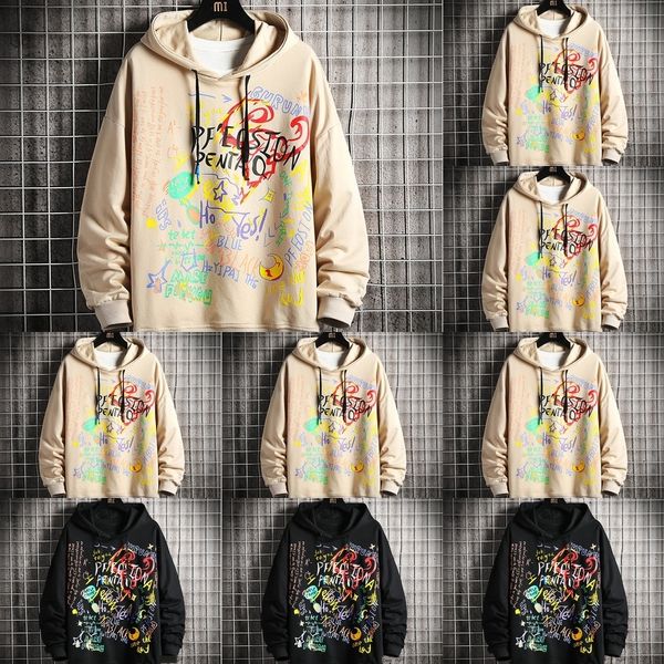 bffni 2020 autumn lovers pullover pullover sleeve men's style ins hooded korean fashion loose pulloversweater long pulloversweater jack, Black
bffni 2020 autumn lovers pullover pullover sleeve men's style ins hooded korean fashion loose pulloversweater long pulloversweater jack, Black
