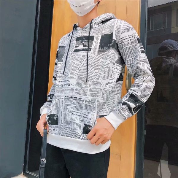2020 imprint hoodies hip-hop men harajuku causal streetwear vintage korean sweatshirt japanese couple hoodie bf with a new wild, Black
2020 imprint hoodies hip-hop men harajuku causal streetwear vintage korean sweatshirt japanese couple hoodie bf with a new wild, Black
