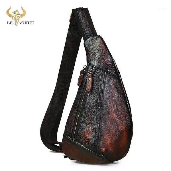 waist bags trend men natural leather fashion wine triangle chest sling bag 8" tablet umbrella design one shoulder cross-body male 88071
waist bags trend men natural leather fashion wine triangle chest sling bag 8" tablet umbrella design one shoulder cross-body male 88071