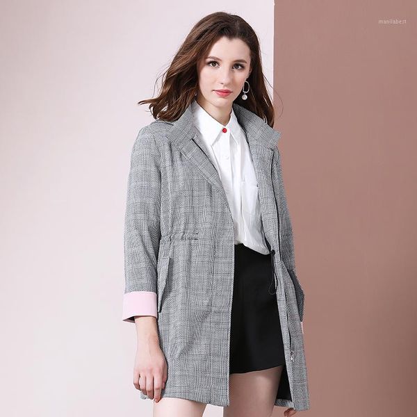 cinessd spring coat women woman clothes 2020 new autumn fashion hat drawstring lattice mid-long coat trench office outwear1, Tan;black
cinessd spring coat women woman clothes 2020 new autumn fashion hat drawstring lattice mid-long coat trench office outwear1, Tan;black