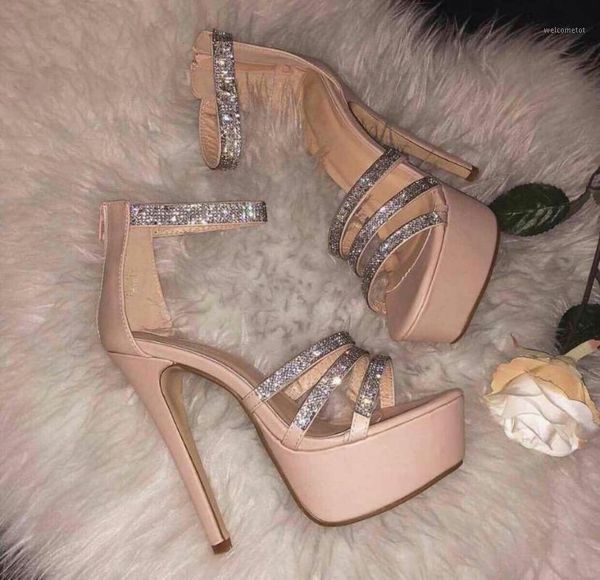 luxury rhinestone drilled straps super high heels gladiator sandals women high platform bling bling crystal party wedding shoes1, Black
luxury rhinestone drilled straps super high heels gladiator sandals women high platform bling bling crystal party wedding shoes1, Black