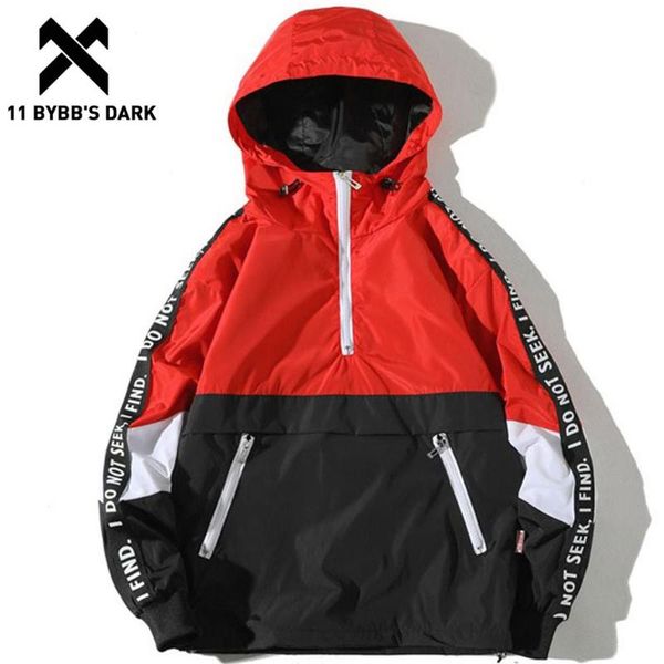 11 bybb's dark spring autumn windbreaker jacket men patchwork color block hoodie jackets hip hop half zipper streetwear hoodies, Black;brown
11 bybb's dark spring autumn windbreaker jacket men patchwork color block hoodie jackets hip hop half zipper streetwear hoodies, Black;brown
