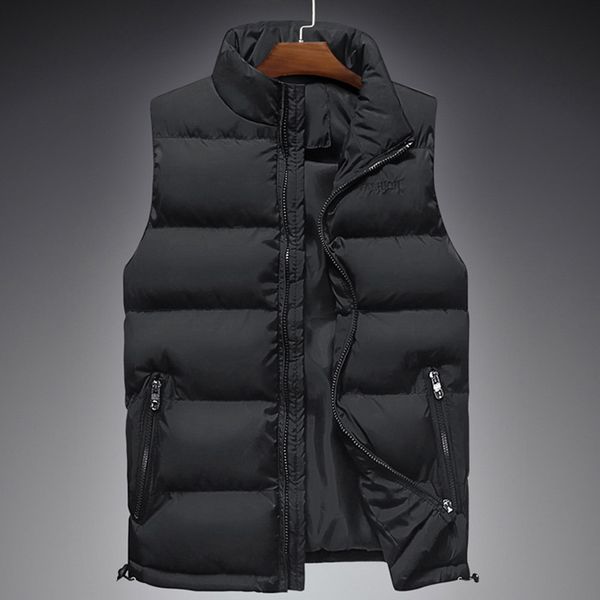 brand winter men's vests warm down cotton clothes horse clip big size thickened leisure for male kg-87, Black
brand winter men's vests warm down cotton clothes horse clip big size thickened leisure for male kg-87, Black