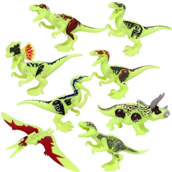 8pcs lot new dinosaurs jurassic world rex dilophosaurus tyrannosaurus figure building blocks model toy for children yxlmzn rimmer
8pcs lot new dinosaurs jurassic world rex dilophosaurus tyrannosaurus figure building blocks model toy for children yxlmzn rimmer