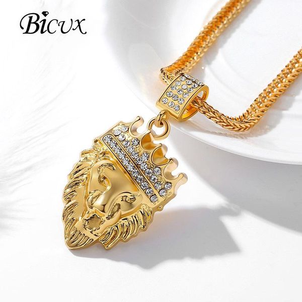 bicux punk gold lion pendant necklaces for men women fashion statement crystal street dance party gold chain necklace jewelry, Silver
bicux punk gold lion pendant necklaces for men women fashion statement crystal street dance party gold chain necklace jewelry, Silver