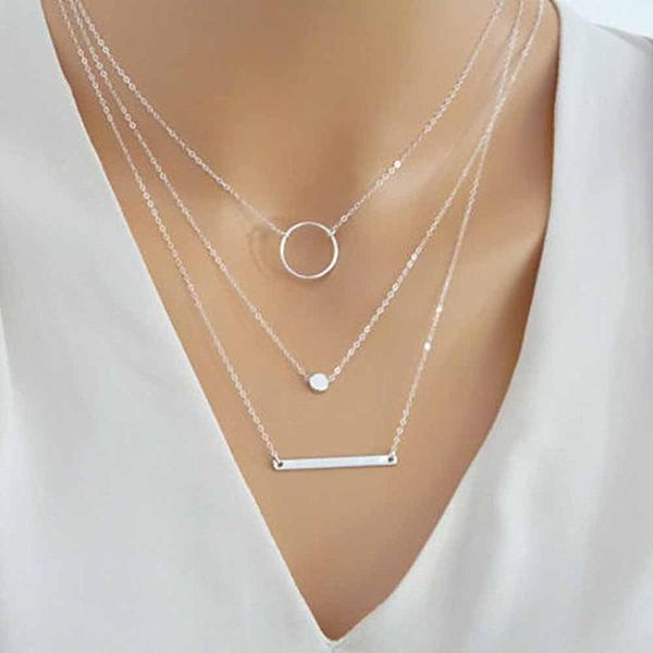 fashion maxi statement multilayer necklace multi- metal rod circles geometric round chokers necklaces women jewelry, Silver
fashion maxi statement multilayer necklace multi- metal rod circles geometric round chokers necklaces women jewelry, Silver