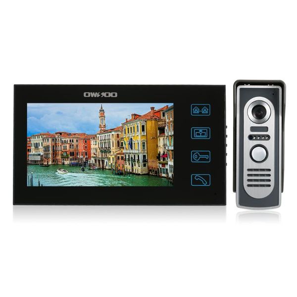 owsoo 7inch video door phone doorbell video intercom kit waterproof outdoor camera indoor monitor night vision home security
owsoo 7inch video door phone doorbell video intercom kit waterproof outdoor camera indoor monitor night vision home security