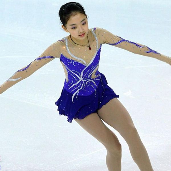girls and women customization figure skating dresses spandex ice skating dresses for competition color can be chosen by itself1, Black;red
girls and women customization figure skating dresses spandex ice skating dresses for competition color can be chosen by itself1, Black;red