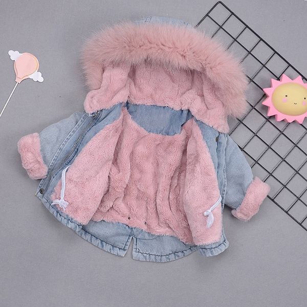 benemaker джинсы куртка для девочек дети зима ветровки меховой denim ветровка младенца толстые руно одежда верхняя одежда kid пальто yj147 c, Blue;gray
benemaker джинсы куртка для девочек дети зима ветровки меховой denim ветровка младенца толстые руно одежда верхняя одежда kid пальто yj147 c, Blue;gray