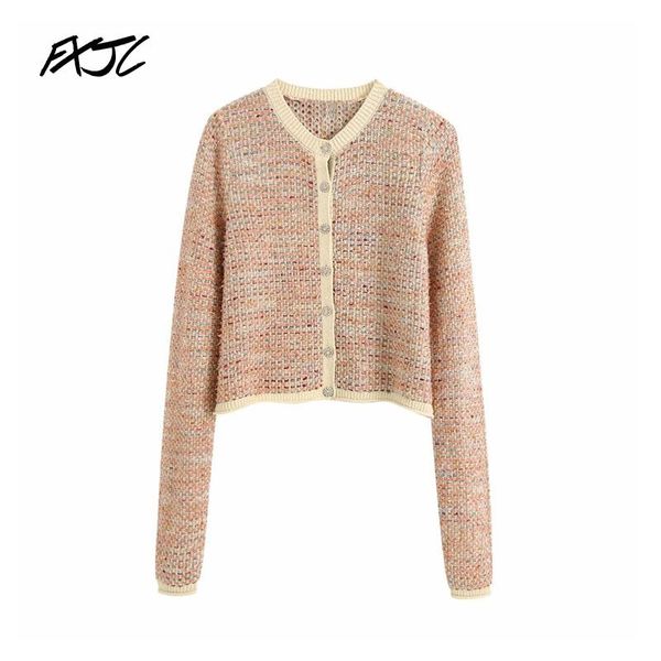 small fragrant knit women's round neck long sleeve chic cardigan harajuku korean sweet and fashionable outer wear female sweater, White
small fragrant knit women's round neck long sleeve chic cardigan harajuku korean sweet and fashionable outer wear female sweater, White