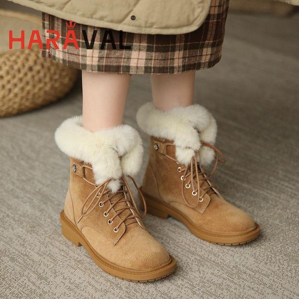 boots snow shoes women black brown round toe winter warm plush casual low heels cross-tied lace up kid suede female e302l
boots snow shoes women black brown round toe winter warm plush casual low heels cross-tied lace up kid suede female e302l