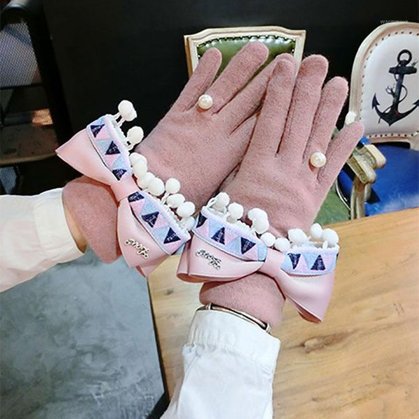 korean version cashmere touchscreen women gloves winter pearl warm female driving gloves cute thicken luvas femininas agl2211, Blue;gray
korean version cashmere touchscreen women gloves winter pearl warm female driving gloves cute thicken luvas femininas agl2211, Blue;gray