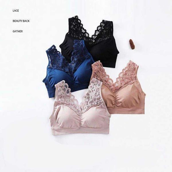 new seamless lace of the wind is not tied, beautiful back wrapped, chest gathered, no steel ring, anti-glare1, Red;black
new seamless lace of the wind is not tied, beautiful back wrapped, chest gathered, no steel ring, anti-glare1, Red;black