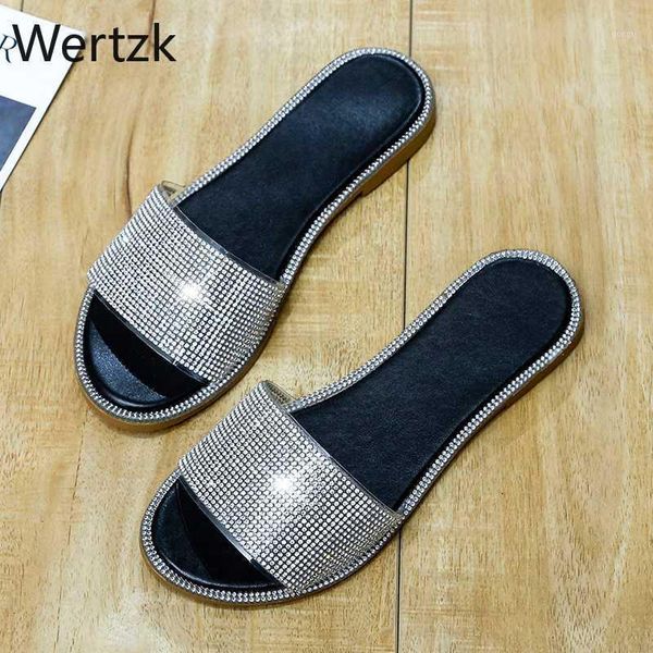 slippers women flip flop slides bling rhinestone ladies shoes casual summer flat female crystal glitter woman plus size 20211, Black
slippers women flip flop slides bling rhinestone ladies shoes casual summer flat female crystal glitter woman plus size 20211, Black
