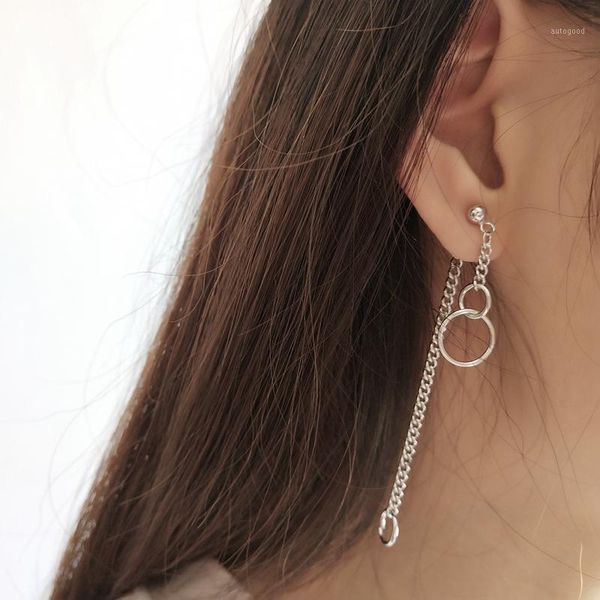 stud louleur one piece long chain circle tassel earrings 925 sterling silver trendy creative elegant women jewelry1, Golden;silver
stud louleur one piece long chain circle tassel earrings 925 sterling silver trendy creative elegant women jewelry1, Golden;silver