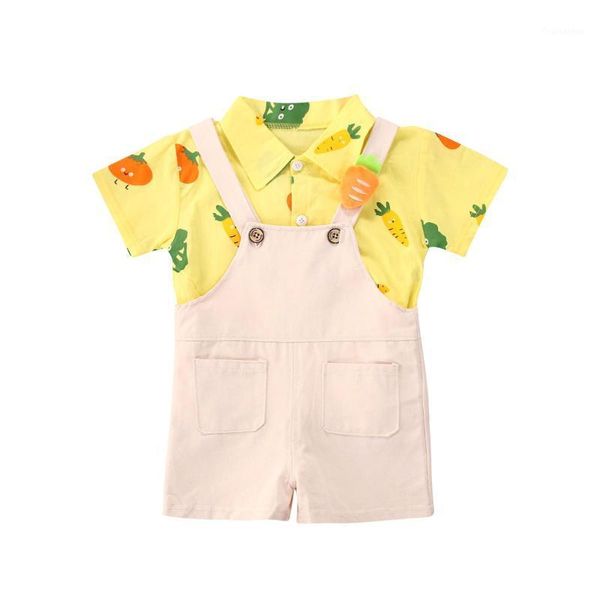 pudcoco new children boys gentleman set fruits outfit kids short sleeve t-shirts overall shorts set 6m-5t1, White
pudcoco new children boys gentleman set fruits outfit kids short sleeve t-shirts overall shorts set 6m-5t1, White