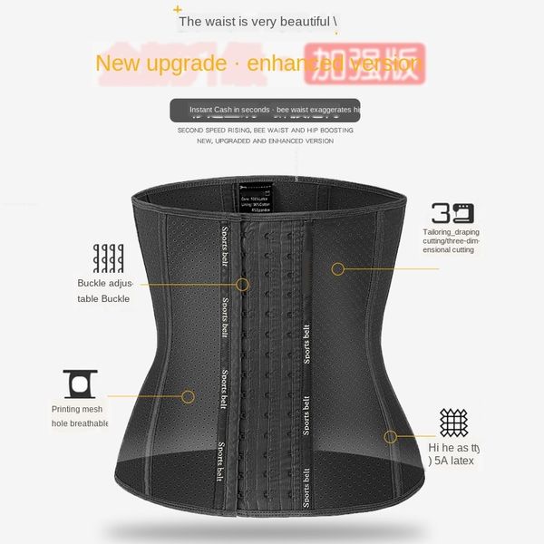 fitness neoprene waist trainer 9 steel bone breathable waistband sports abdomen belt postpartum tummy girdle shapewear xs to 3xl, Black;white
fitness neoprene waist trainer 9 steel bone breathable waistband sports abdomen belt postpartum tummy girdle shapewear xs to 3xl, Black;white