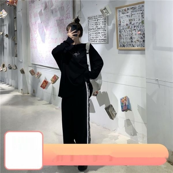 jx7ys harajuku корейца прострочкой футболка широкий отражающий стиль звездное небо печататься с длинными рукавами футболки цветочные широкий, Gray
jx7ys harajuku корейца прострочкой футболка широкий отражающий стиль звездное небо печататься с длинными рукавами футболки цветочные широкий, Gray