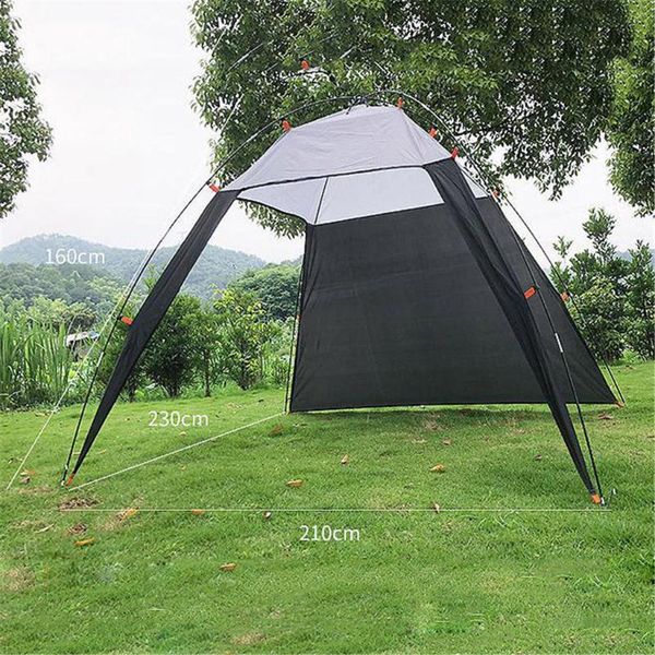 tents and shelters beach tent sun shelter 5-8 person outdoor camping hiking fishing portable canopy shade patchwork 
tents and shelters beach tent sun shelter 5-8 person outdoor camping hiking fishing portable canopy shade patchwork