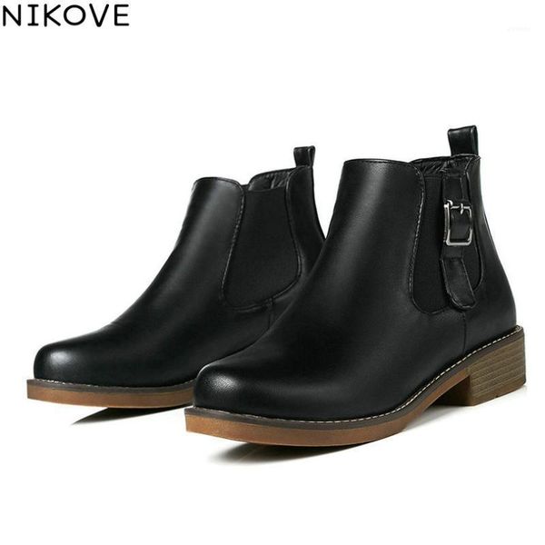 boots nikove 2021 women ankle simple and fashion style for girls pu leather black apricot brown size 30-431
boots nikove 2021 women ankle simple and fashion style for girls pu leather black apricot brown size 30-431