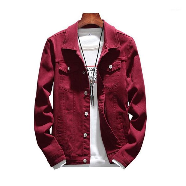 men's jackets rlyaeiz 2021 spring fashion 6 colors denim jacket men casual bomber single breasted slim cowboy jacket1, Black;brown
men's jackets rlyaeiz 2021 spring fashion 6 colors denim jacket men casual bomber single breasted slim cowboy jacket1, Black;brown