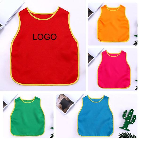 customized logo kids aprons 50pcs/lot promotional school advertisement kindergarten chef craft baking children game use gift bib1
customized logo kids aprons 50pcs/lot promotional school advertisement kindergarten chef craft baking children game use gift bib1