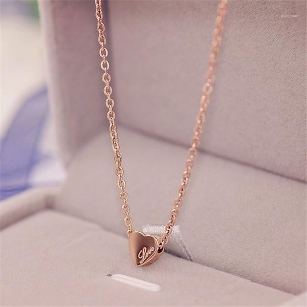 yun ruo rose gold color mini heart pendant necklace titanium steel jewelry woman party christmas gift never fade drop shipping1, Silver
yun ruo rose gold color mini heart pendant necklace titanium steel jewelry woman party christmas gift never fade drop shipping1, Silver