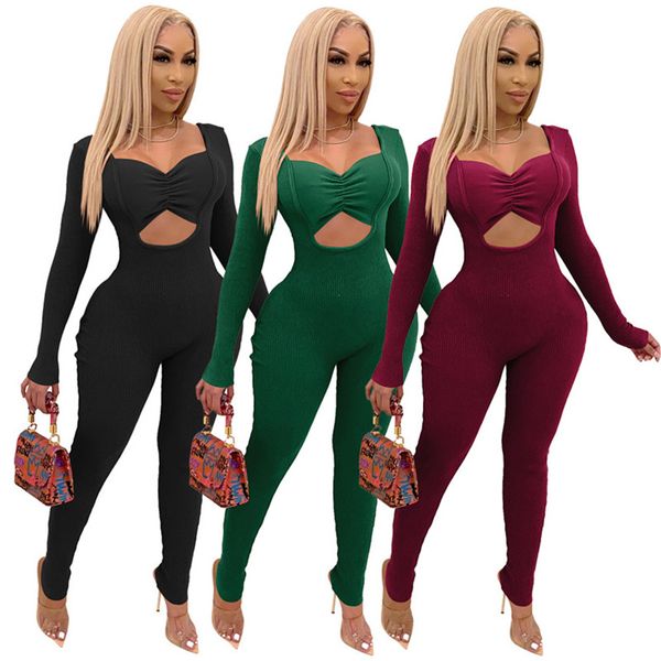 women velvet jumpsuits article pit rompers bodycon one piece pants clubwear hollow out onesie long sleeve solid color bodysuit 4446, Black;white
women velvet jumpsuits article pit rompers bodycon one piece pants clubwear hollow out onesie long sleeve solid color bodysuit 4446, Black;white