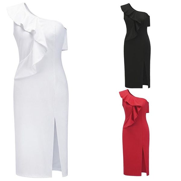 women bodycon off shoulder bandage dresses female ruffles backless elegant club summer dress, Black;gray
women bodycon off shoulder bandage dresses female ruffles backless elegant club summer dress, Black;gray