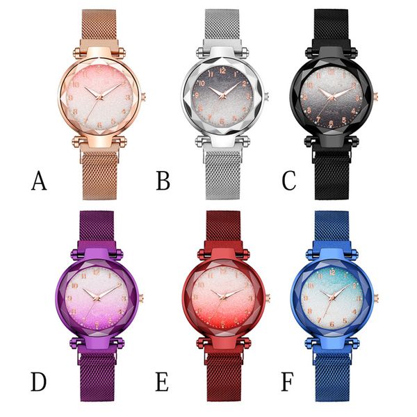 wrist watch new ladies magnet buckle gradient color wristwatchs luxury ladies fashion women's wrist watchs gift clock gem screen brand, Slivery;brown
wrist watch new ladies magnet buckle gradient color wristwatchs luxury ladies fashion women's wrist watchs gift clock gem screen brand, Slivery;brown