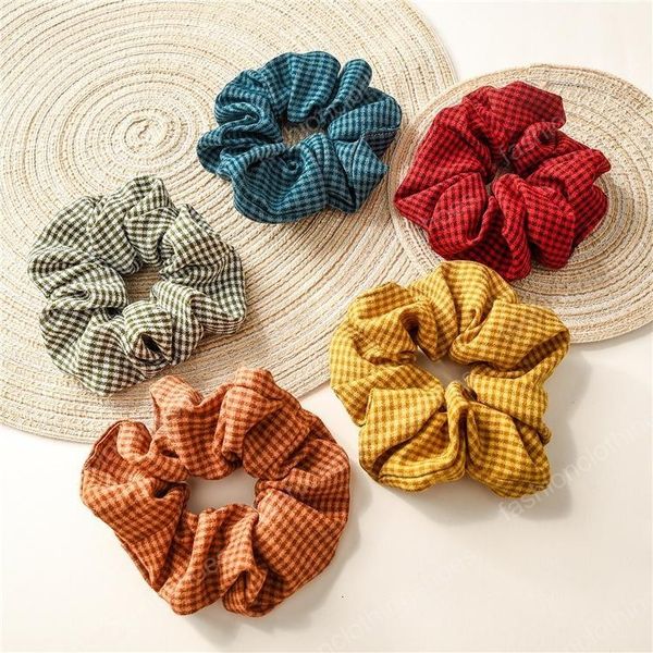 grid plaid design women tie scrunchie vintage ponytail holder rope scrunchy basic hair band6dj9
grid plaid design women tie scrunchie vintage ponytail holder rope scrunchy basic hair band6dj9