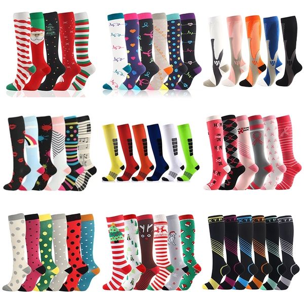 men women compression stockings fit for sports compression socks for anti fatigue pain relief knee prevent varicose veins socks 201109, Black;white
men women compression stockings fit for sports compression socks for anti fatigue pain relief knee prevent varicose veins socks 201109, Black;white