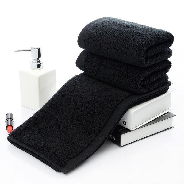 New 2pcs/lot Luxury 100% cotton solid black men face towel hotel towel toallas home terry brand 35*75cm havlu drop ship
New 2pcs/lot Luxury 100% cotton solid black men face towel hotel towel toallas home terry brand 35*75cm havlu drop ship