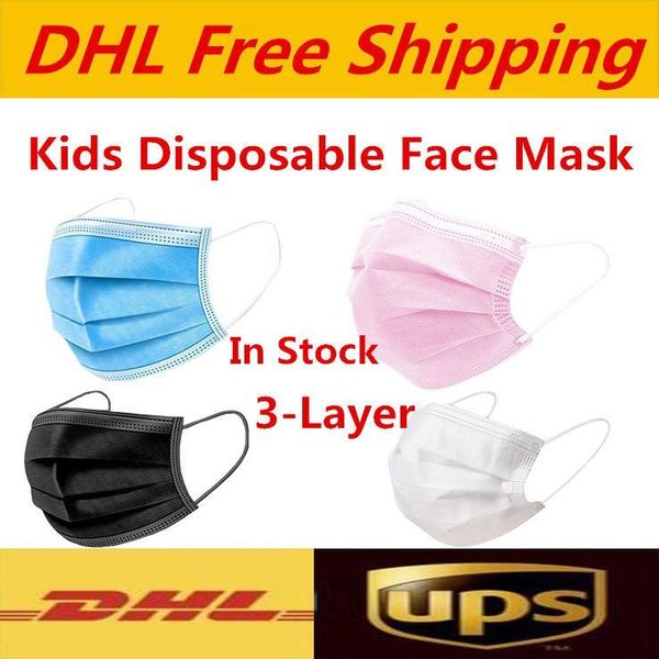 ups dhl white pink disposable face kids colorful mask 3 layer balck dust mouth masks cover 3-ply in stock
ups dhl white pink disposable face kids colorful mask 3 layer balck dust mouth masks cover 3-ply in stock