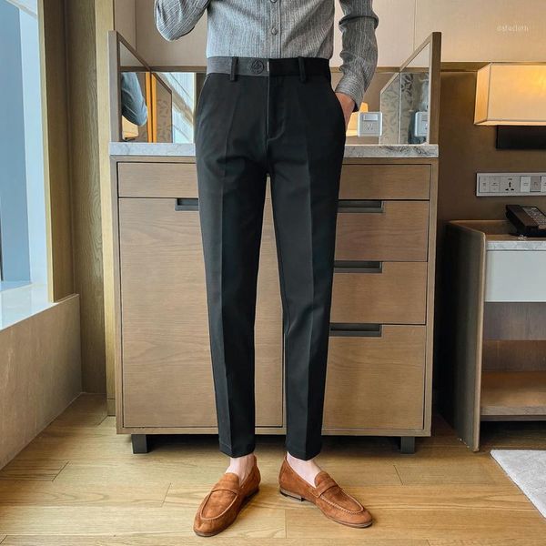 2020 autumn winter men suit pants slim fit business casual dress pants thick black streetwear social trousers pantalon homme1, White;black
2020 autumn winter men suit pants slim fit business casual dress pants thick black streetwear social trousers pantalon homme1, White;black