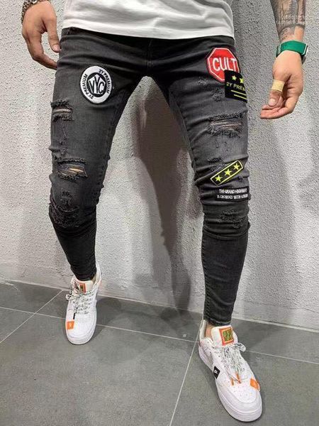 pants long slim fit pantalones autumn new 19ss jeans spring fall mens designer pencil, Blue
pants long slim fit pantalones autumn new 19ss jeans spring fall mens designer pencil, Blue