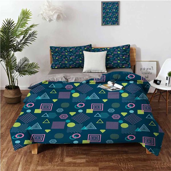 abstract figures squares triangles and dots waves striped postmodern illustrationbedding 3-piece set
abstract figures squares triangles and dots waves striped postmodern illustrationbedding 3-piece set