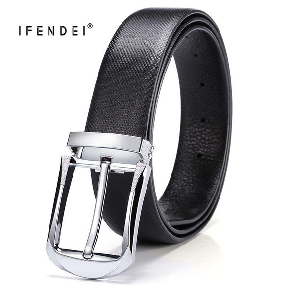 belts ifendei men's leather belt pin buckle cow genuine for men high quality, Black;brown
belts ifendei men's leather belt pin buckle cow genuine for men high quality, Black;brown
