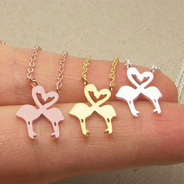 2020 popular new loved flamingos pendant necklace animal senior jewelry women like necklace stainless steel, Silver
2020 popular new loved flamingos pendant necklace animal senior jewelry women like necklace stainless steel, Silver