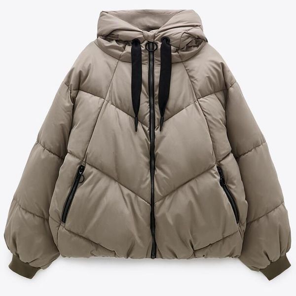 women's down & parkas autumn winter thick warm hooded coat women korean solid zipper jacket outwear female casual loose overcoats ladie, Black
women's down & parkas autumn winter thick warm hooded coat women korean solid zipper jacket outwear female casual loose overcoats ladie, Black