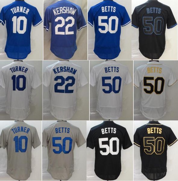 2020 men baseball 50 mookie betts jersey 22 clayton kershaw 10 justin turner all stitched flexbase cool base home blue white black grey, Blue;black 
2020 men baseball 50 mookie betts jersey 22 clayton kershaw 10 justin turner all stitched flexbase cool base home blue white black grey, Blue;black
