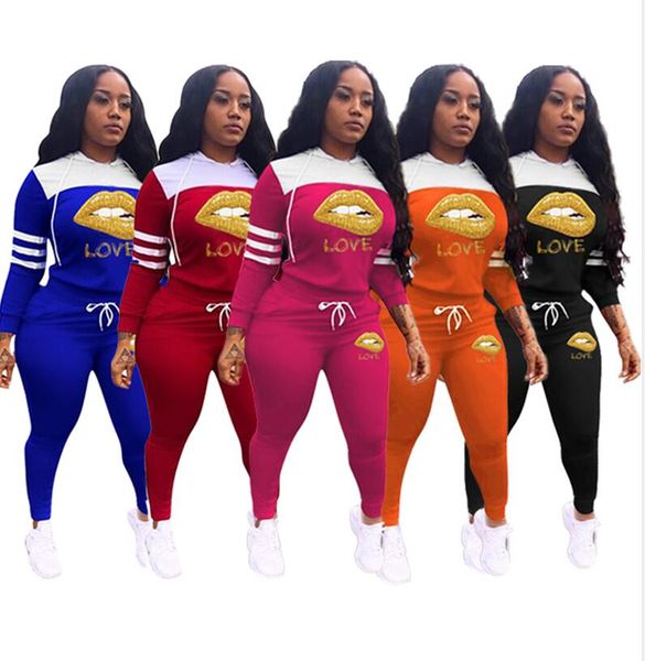 women lips tracksuit love letters hooded hoodies legging pants two piece clothing sets pullover outfit sweatshirts trousers suit new e122308, Gray
women lips tracksuit love letters hooded hoodies legging pants two piece clothing sets pullover outfit sweatshirts trousers suit new e122308, Gray